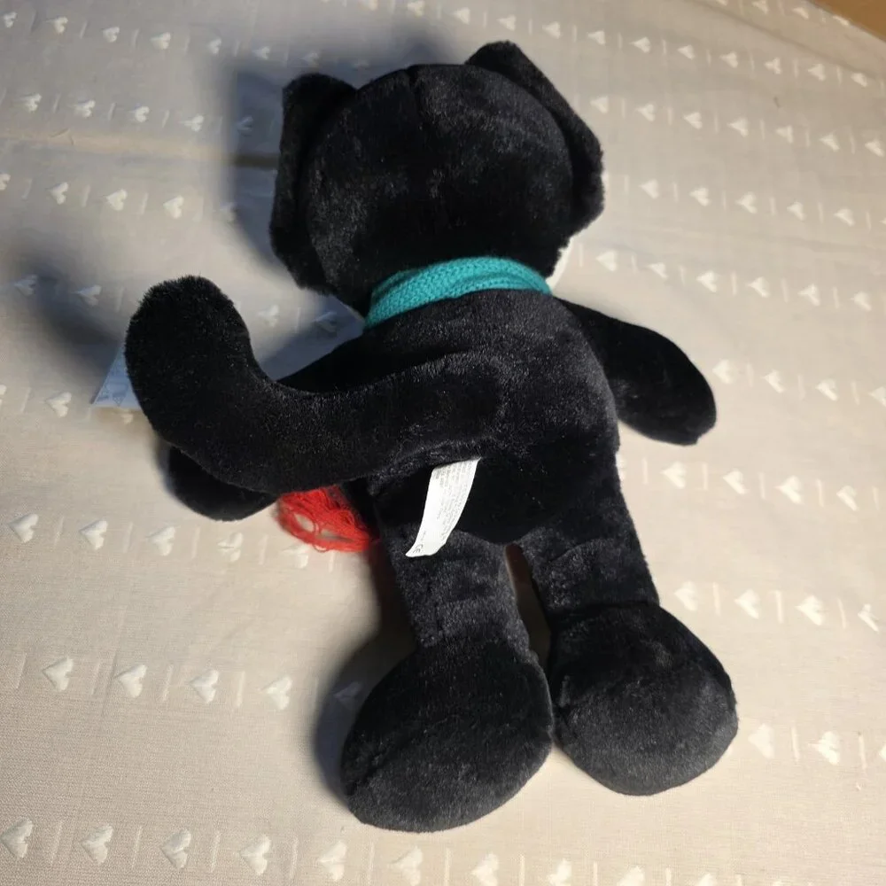 VTG Felix The Cat w/Green Felix Scarf Commonwealth Plush 10